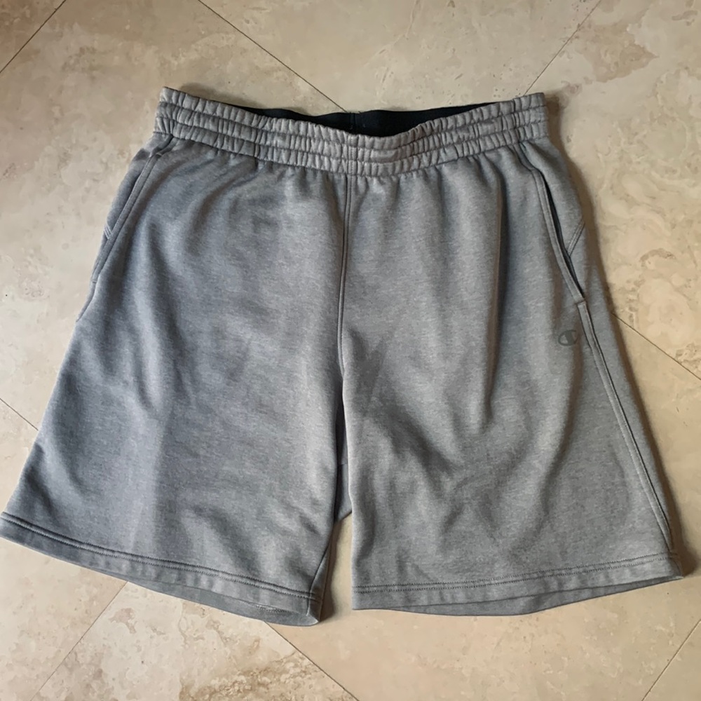 Mens Champion gray shorts size medium